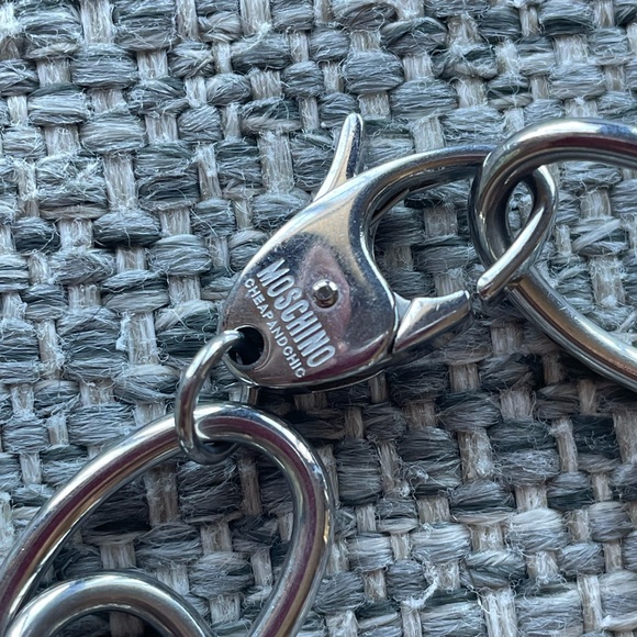 Silver Moschino 4 leaf clover bracelet - Picture 2 of 2